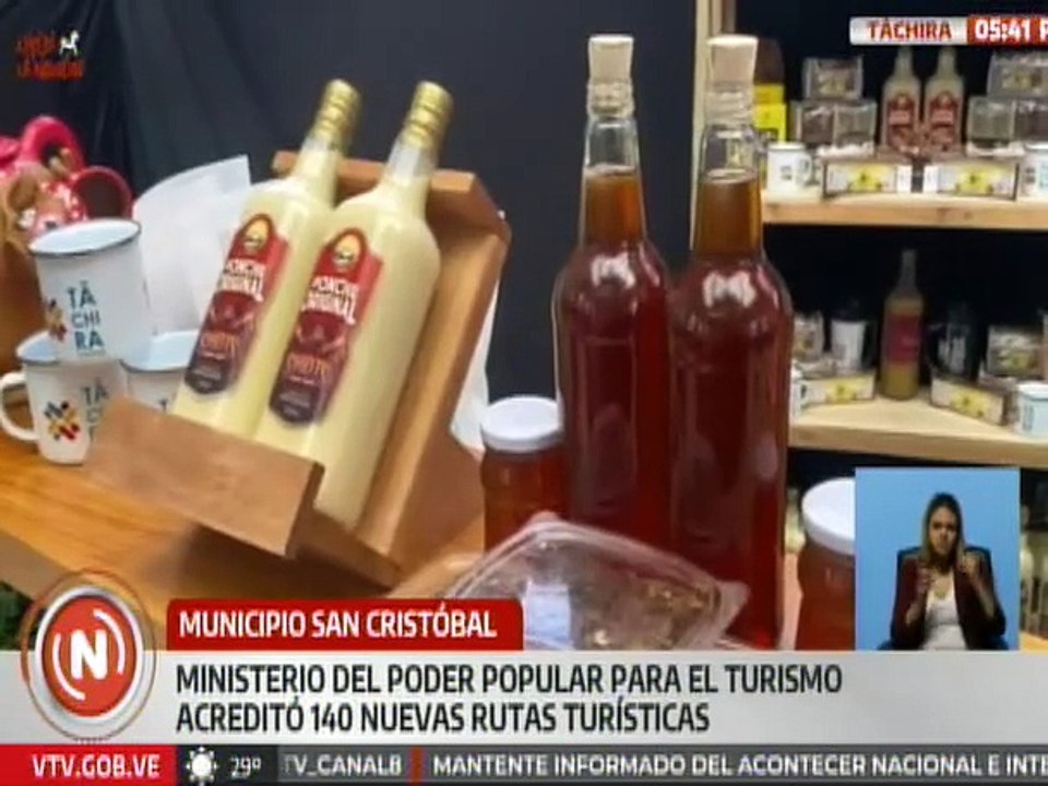 Nuevas rutas turísticas fueron acreditadas durante la Fitven 2024 en el estado Táchira