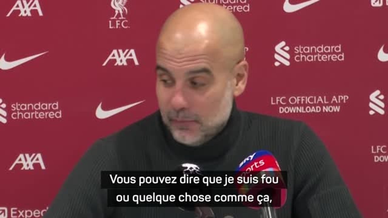 Man. City - Guardiola confiant pour la suite : "Vous pouvez dire que je suis fou mais..."