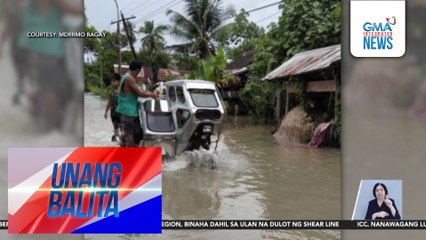 Ilang lugar sa Camarines Sur, binaha dahil sa ulang dala ng Shear Line | Unang Balita