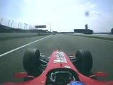 F1 – Rubens Barrichello (Ferrari V10) Onboard – Germany 2004