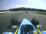 F1 – Jarno Trulli (Renault V10) Onboard – Germany 2004