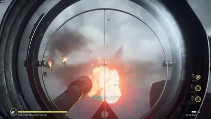 🎮Call of Duty WW II Mounted FlaK 38 shot strike #callofduty #cod #codww2 #wwii #ww2gameplay #Flak38 #Airplane #strike