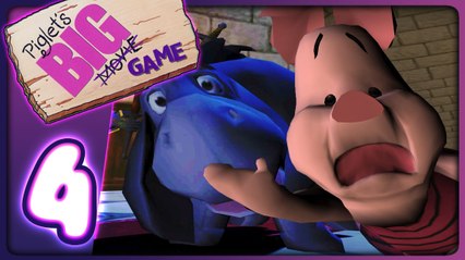 Piglet's Big Game Walkthrough Part 4 (PS2) 100% Eeyore's Dream [4K]