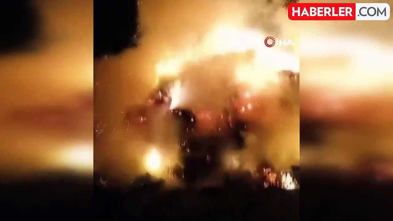 Iğdır'da 300 Balya Ot Yandı
