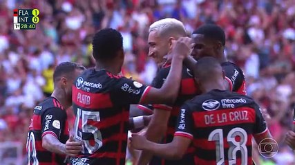 Campeonato Brasileiro 2024 Flamengo x Internacional (36ª rod) com Gustavo Villani (Globo)