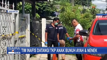 Datangi TKP Anak 14 Tahun Bunuh Ayah dan Nenek, Tim Inafis Evakuasi Hewan Peliharaan
