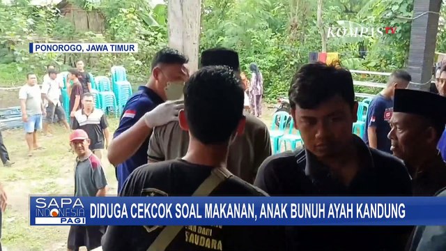 Motif dan Kronologi Pria Tega Bunuh Ayah Kandung di Ponorogo Akibat Cekcok Soal Makanan