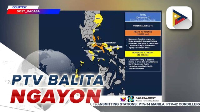 PAGASA: Shearline, patuloy na magdudulot ng mga pag-ulan sa Southern Luzon