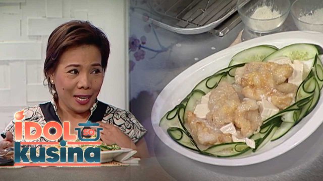 Chef Boy Logro shares his Braised Fish Fillet with Tofu recipe to Susan Enriquez | Idol Sa Kusina
