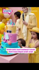 Sempena birthday anak-anak kali ini, saya dan Aeril pilih hadiahkan mereka rumah