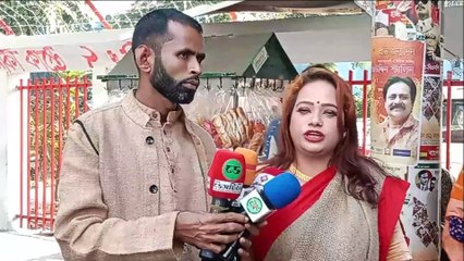 চট দিয়ে পোশাক বানিয়ে পড়ে তাক লাগালেন যারা,পাটের ব্যবহার বাড়াতে অভিনব কৌশল