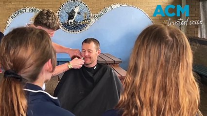 Eden Marine High School students and teachers participate in Movember