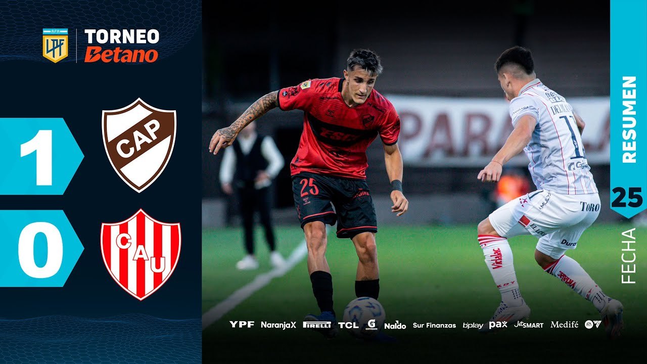 Platense vs Unión (1-0) | LPF 2024 | Fecha 25