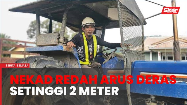 Zuki Traktor nekad redah arus deras selamatkan warga emas