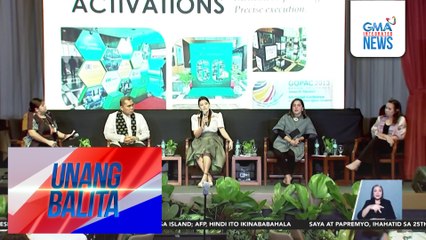 Iba't ibang sustainable practices na makatutulong sa kalikasan, tinalakay sa isang summit | Unang Balita