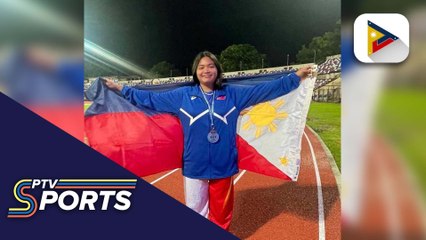 Batang Pinoy Champion Jewel Trangia, Bronze Medalist sa 16th SEA U18 Athletics Championships