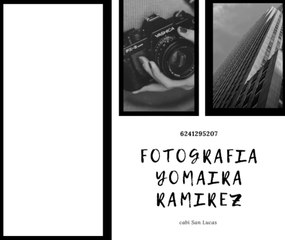 Blanco y Negro Fotografía Collage Simple Publicación de Facebook