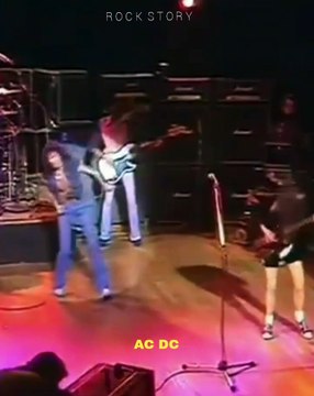 The Young & Energetic AC/DC || Angus Young Bon Scott