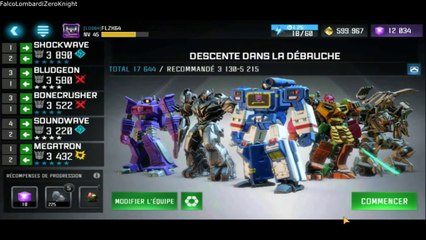 Transformers Forgés d'Acier (Walkthrough FR) épisode 59: Descente dans la débauche (100%)