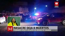 Apaseo el Grande reacciona al ataque armado con ocho muertos y coordina acciones