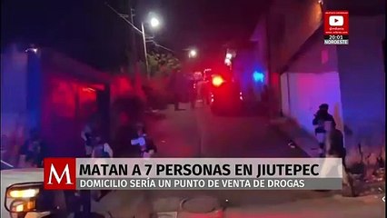 Ataque armado en Jiutepec deja siete muertos y dos heridos