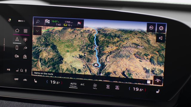 Der neue Audi Q6 Sportback e-tron - Digital Stage - neues Anzeige- und Bedienkonzept