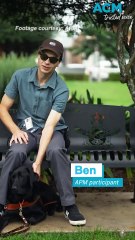 How guide dog Grainger helped Ben find success after sight loss