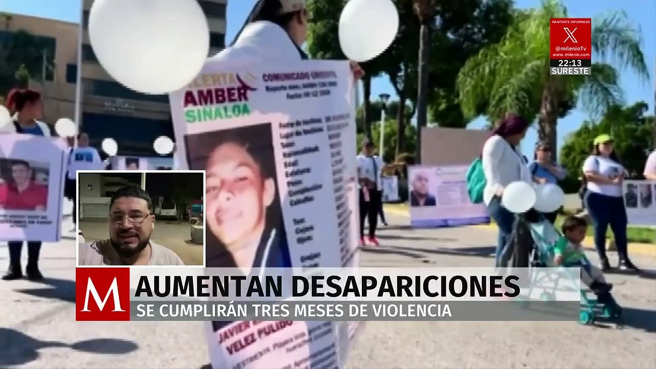 Aumentan los números de registros de personas desaparecidas en Sinaloa