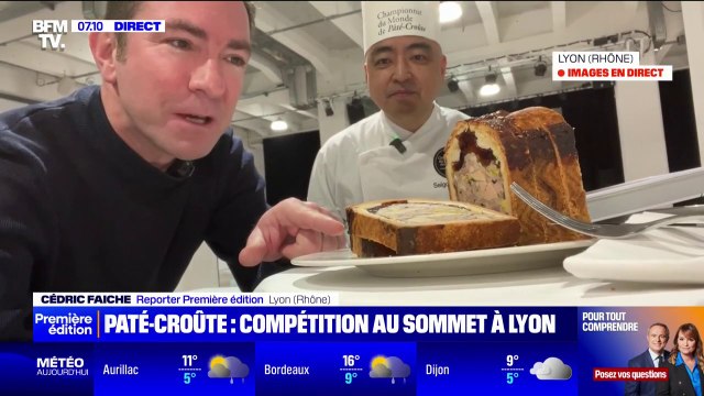 Les championnats du monde de pâté-croûte se déroulent ce lundi 2 décembre à Lyon