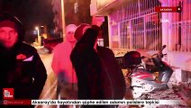 Aksaray'da hayatından şüphe edilen adamın polislere tepkisi