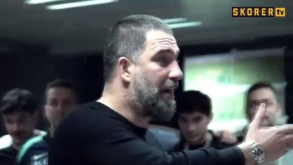 Arda Turan'ın soyunma odası konuşması