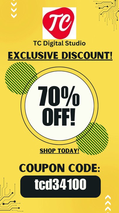 TC Digital Studio Sitewide Code!