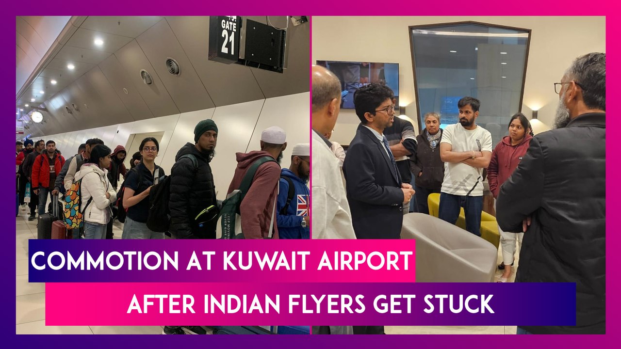 Indian Flyers Onboard Gulf Air Flight For Manchester Get Stuck At Kuwait Airport For Hours