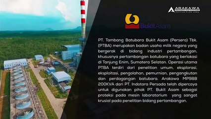 PROJECT PT. BUKIT ASAM -  INSTALASI ARAKAWA UPS SYSTEM MP98B 200KVA  -  PALEMBANG, SUMATERA SELATAN.