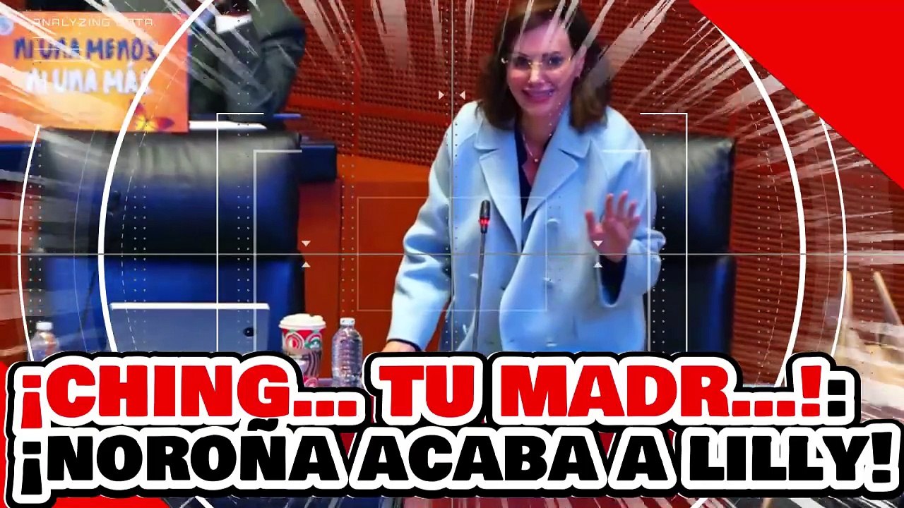 ¡Mi abuelita te manda a ching… a tu madr…!: ¡Noroña ridiculiza a Lilly Téllez por llamarlo cobarde!