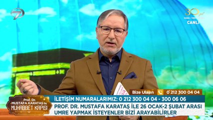 Prof. Dr. Mustafa Karataş ile Muhabbet Kapısı - 1 Aralık 2024