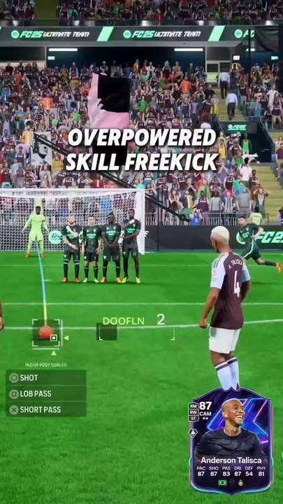💥How To Score Overpowered Skill Freekick in EA FC 25💥