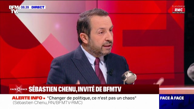 Elle est prête : Sébastien Chenu affirme qu'une motion de censure du RN sera déposée en cas de 49.3 sur le budget