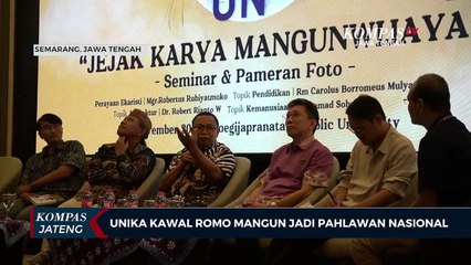 Unika Kawal Romo Mangun Jadi Pahlawan Nasional