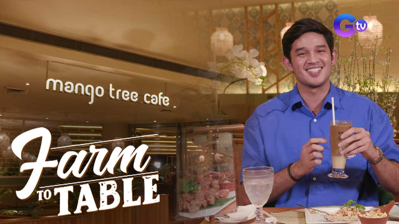 Anjo Pertierra tries Thai food at Mango Tree Cafe! | Farm To Table