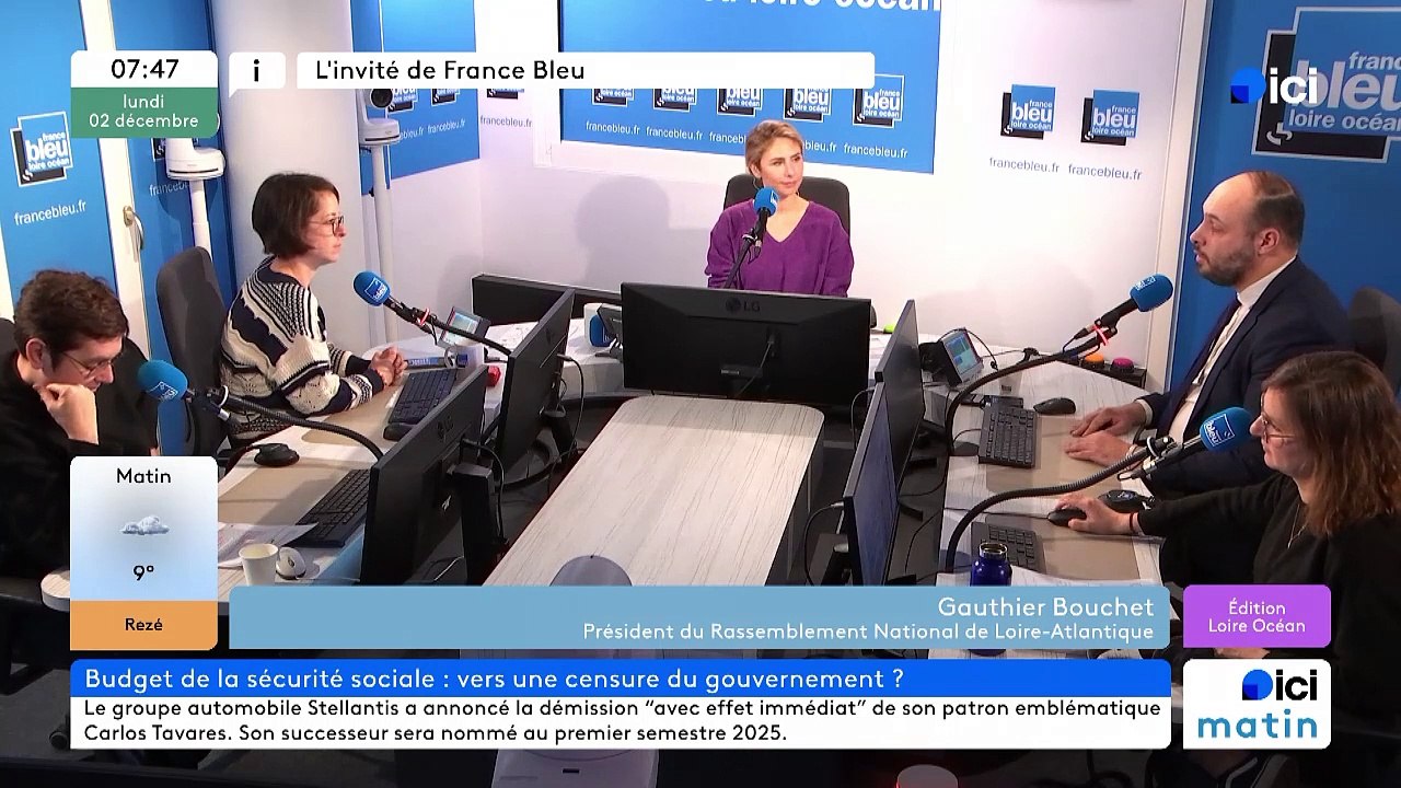 Gauthier Bouchet - Président du Rassemblement National de Loire-Atlantique