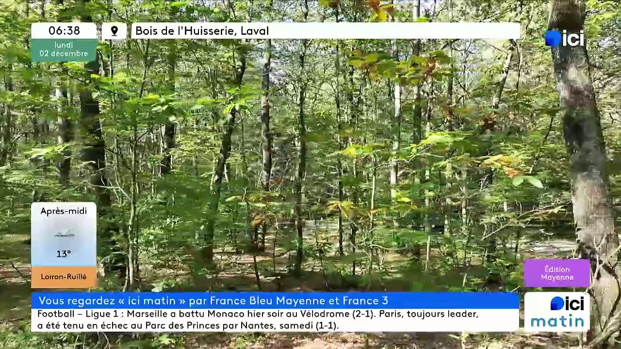 02/12/2024 - ICI Matin France Bleu Mayenne en vidéo
