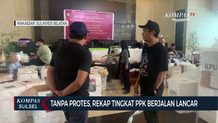 Tanpa Protes, Rekap Tingkat PPK Berjalan Lancar