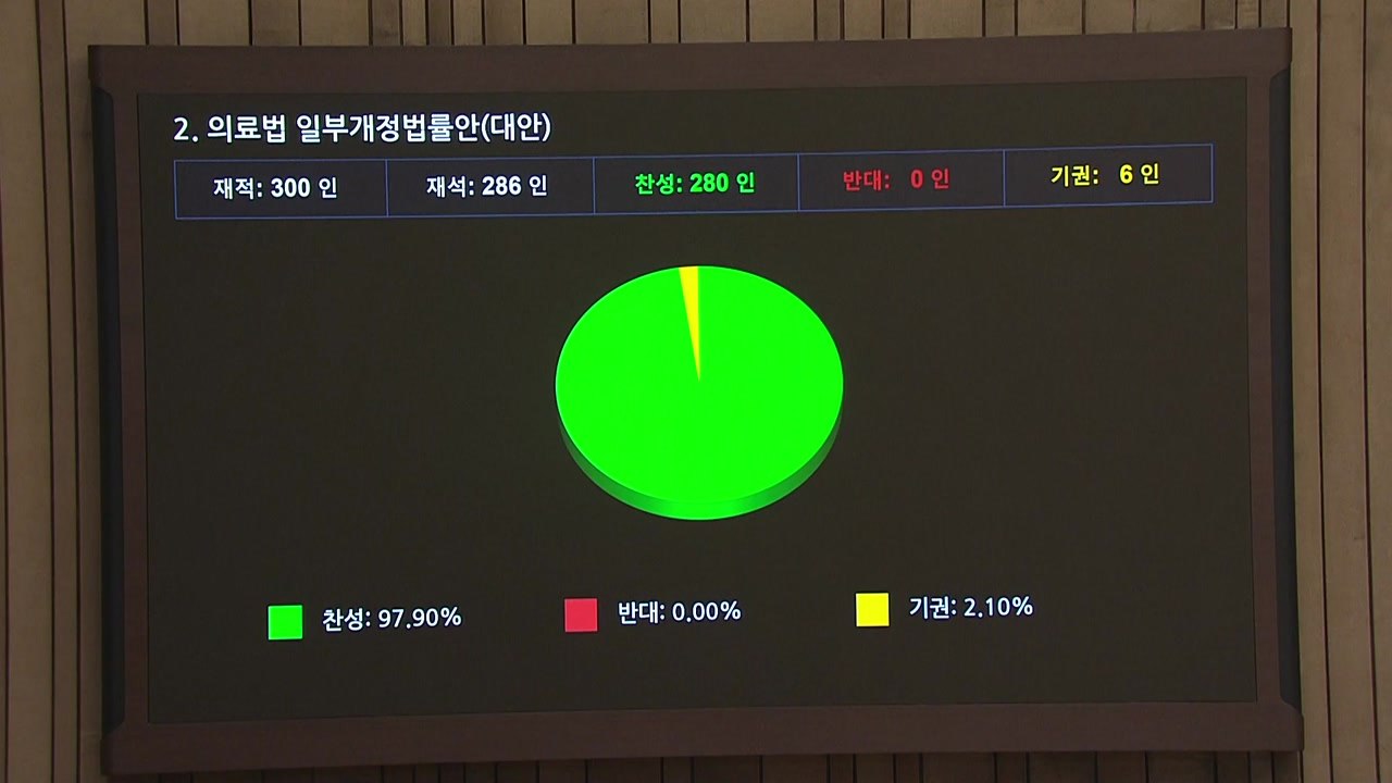 '임신 32주 이전 성별 고지 가능' 개정안 국회 통과 / YTN