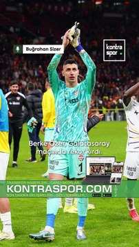 Berke Özer, Trendyol Süper Lig'in bu sezon bir maçta en fazla kurtarış yapan kalecisi oldu