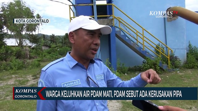 PDAM Muara Tirta Kota Gorontalo Buka Suara, Terkait Aliran Air ke Sejumlah Pemukiman Warga Mati