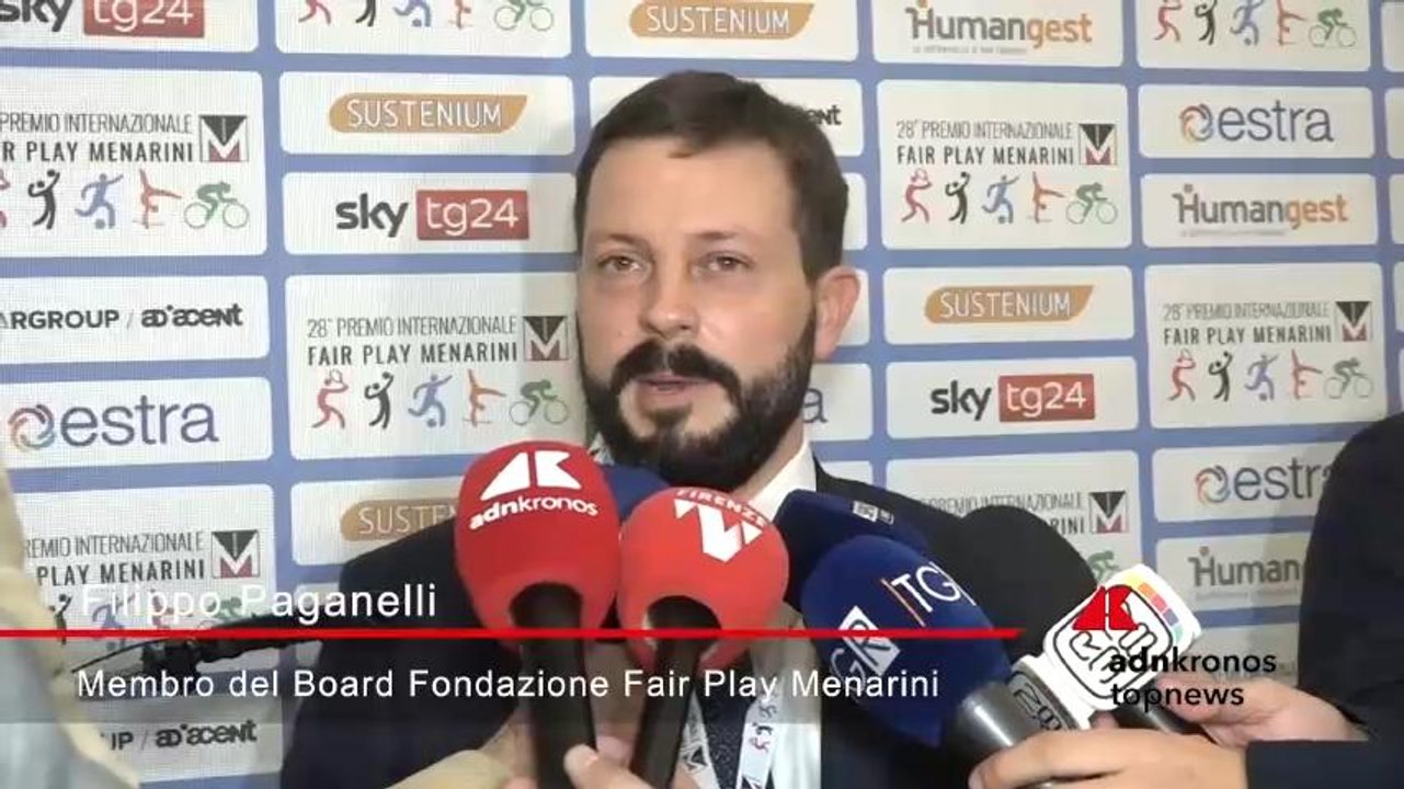 Fair Play, Paganelli: "Le storie sportive e uma...