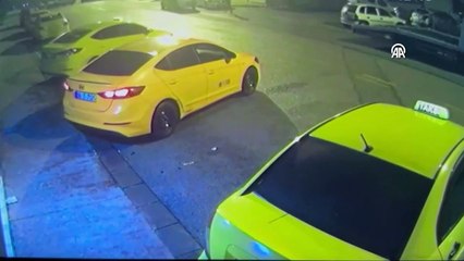 16 yaşındaki çocuk kurusıkı tabanca ile taksi durağını bastı