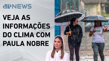 Região Centro-Sul tem alerta para temporais nesta segunda (02) | Previsão do Tempo