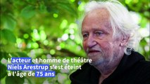 ARCHIVES: L'acteur Niels Arestrup est mort à l'âge de 75 ans